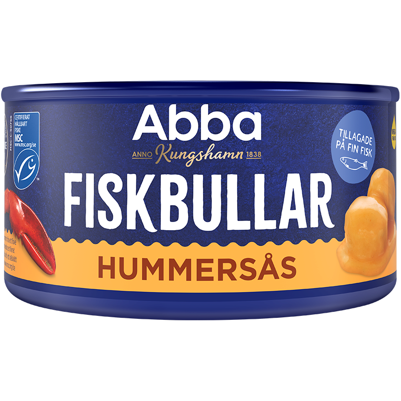 Fiskbullar i hummersås