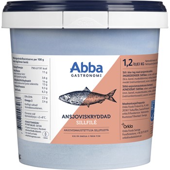 MSC Ansjoviskryddad sillfilé