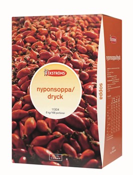 Nyponsoppa/dryck, kallrörd