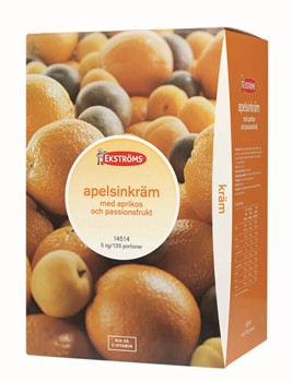 Apelsinkräm med aprikoser, passions