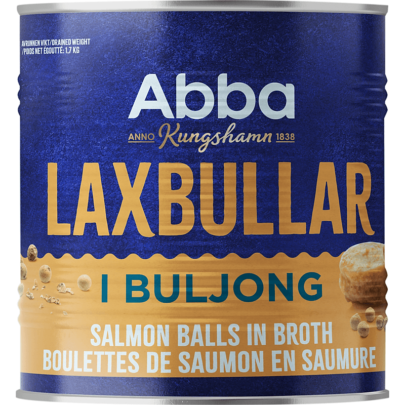 Laxbullar i buljong