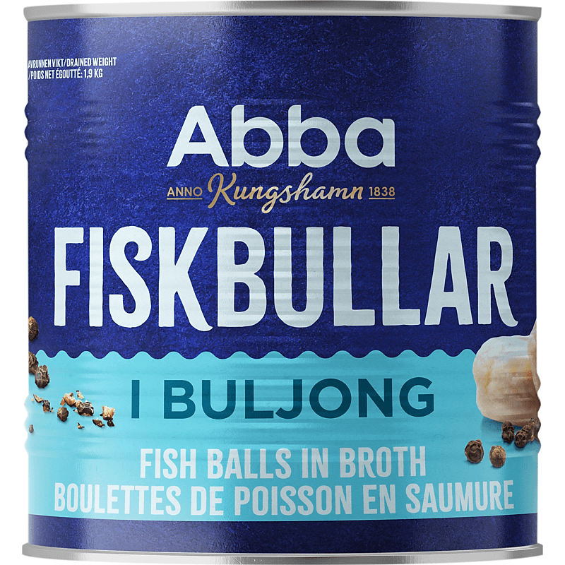 Fiskbullar i buljong