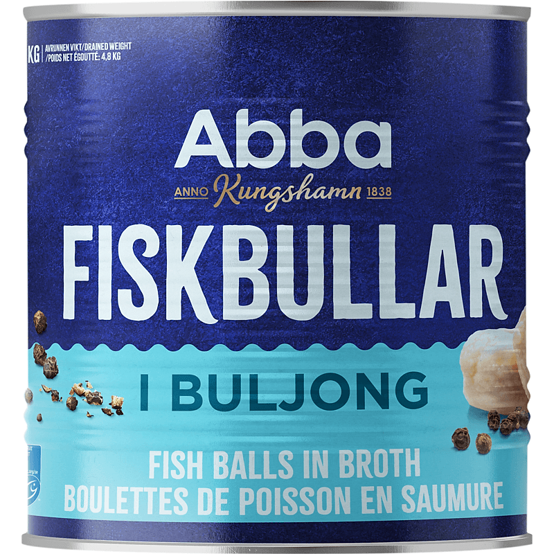 Fiskbullar i buljong