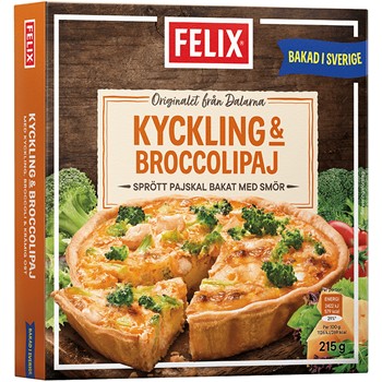 Kyckling/broccolipaj