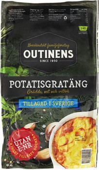 Förkokt kulpotatis örter