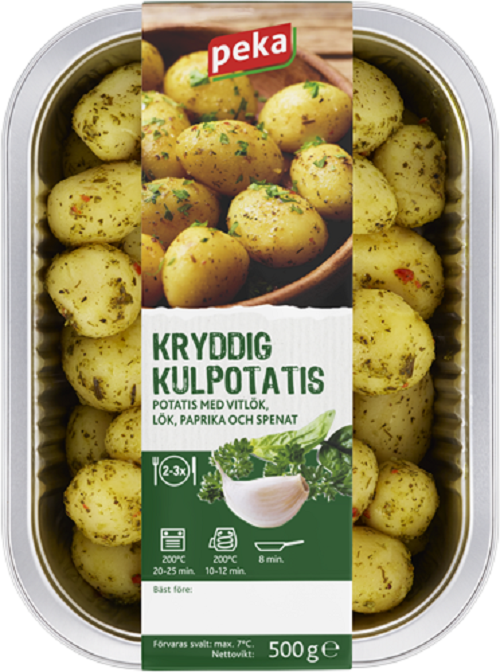 Kryddig kulpotatis