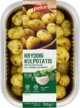 Kryddig kulpotatis