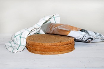 Smörgåstårtbotten mörk Ø22cm