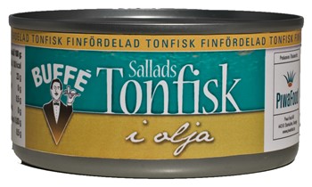 Tonfisk Olja Flakes