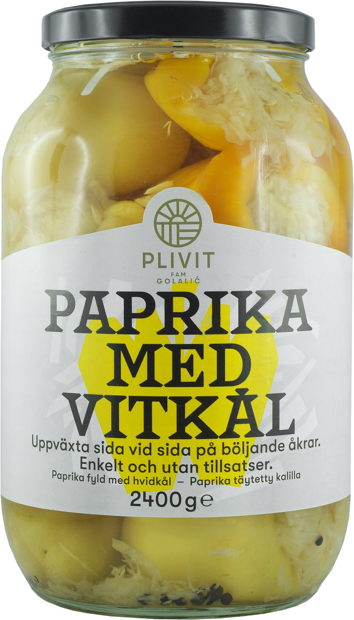 Paprika med Vitkål