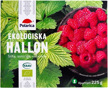 Hallon KRAV 10x225g