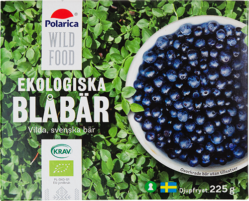 Blåbär KRAV 10x225g