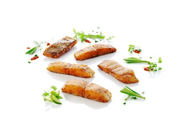 Varmrökt hälleflundra port MSC 100g