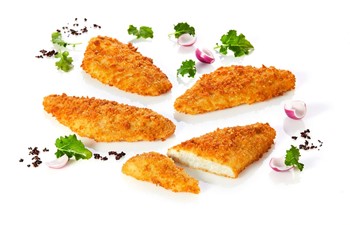 Panerad fiskfilé förstekt MSC
