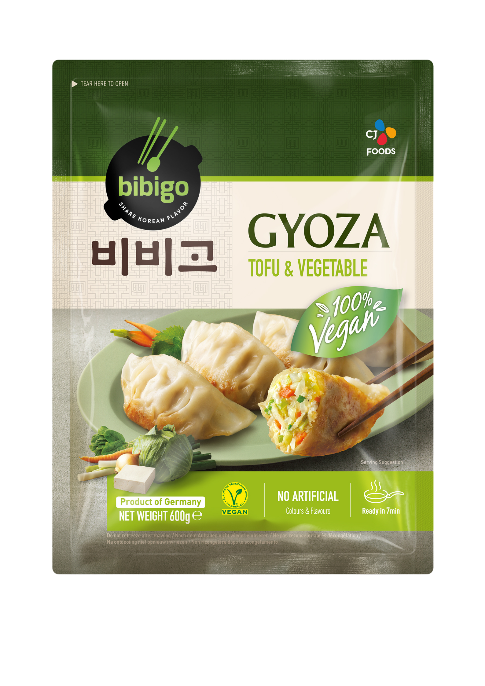 Gyoza Tofu & Vegetables