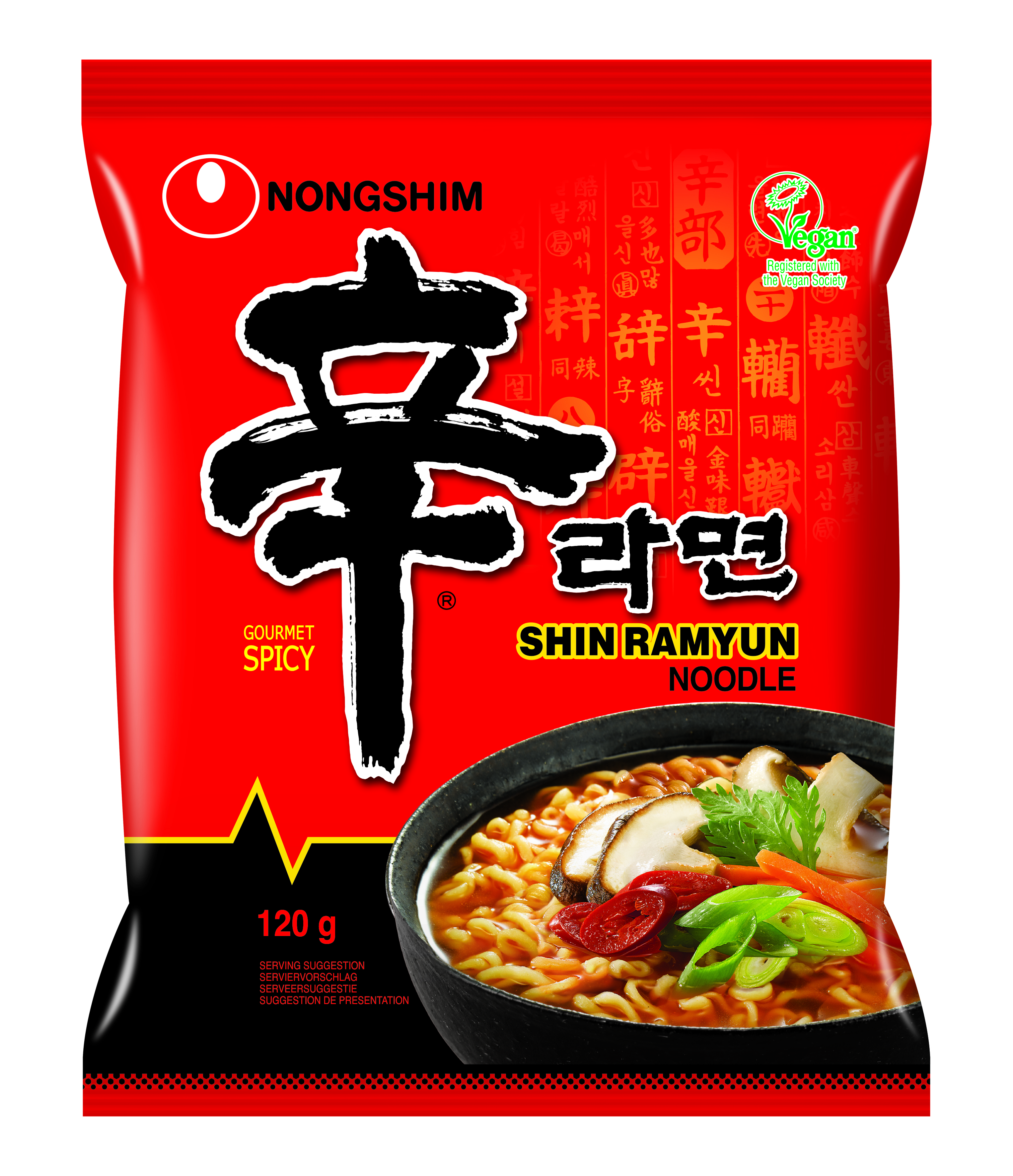 Snabbnudlar Nongshim Shin Ramyun