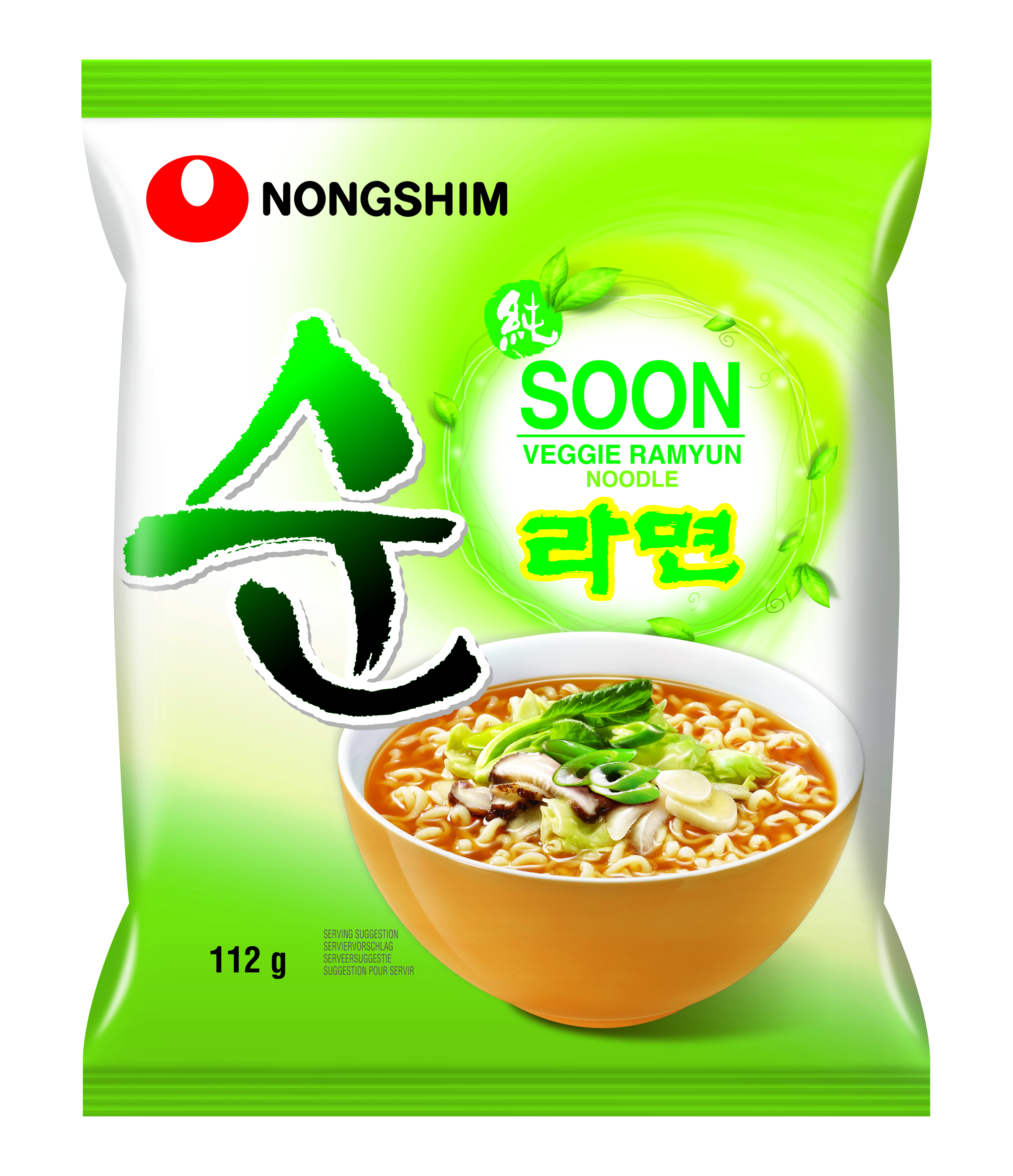 Snabbnudlar Nongshim Soon Veggie