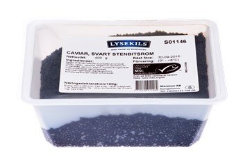 Caviar svart stenbitsrom MSC