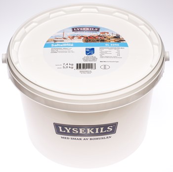 Saltsillfilé i hink MSC