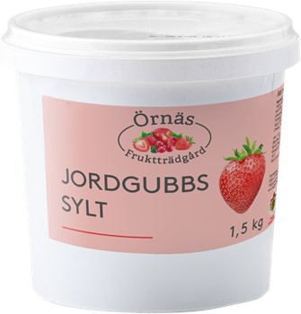 Jordgubbssylt hink