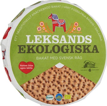 Leksands Knäckebröd EKO KRAV rund