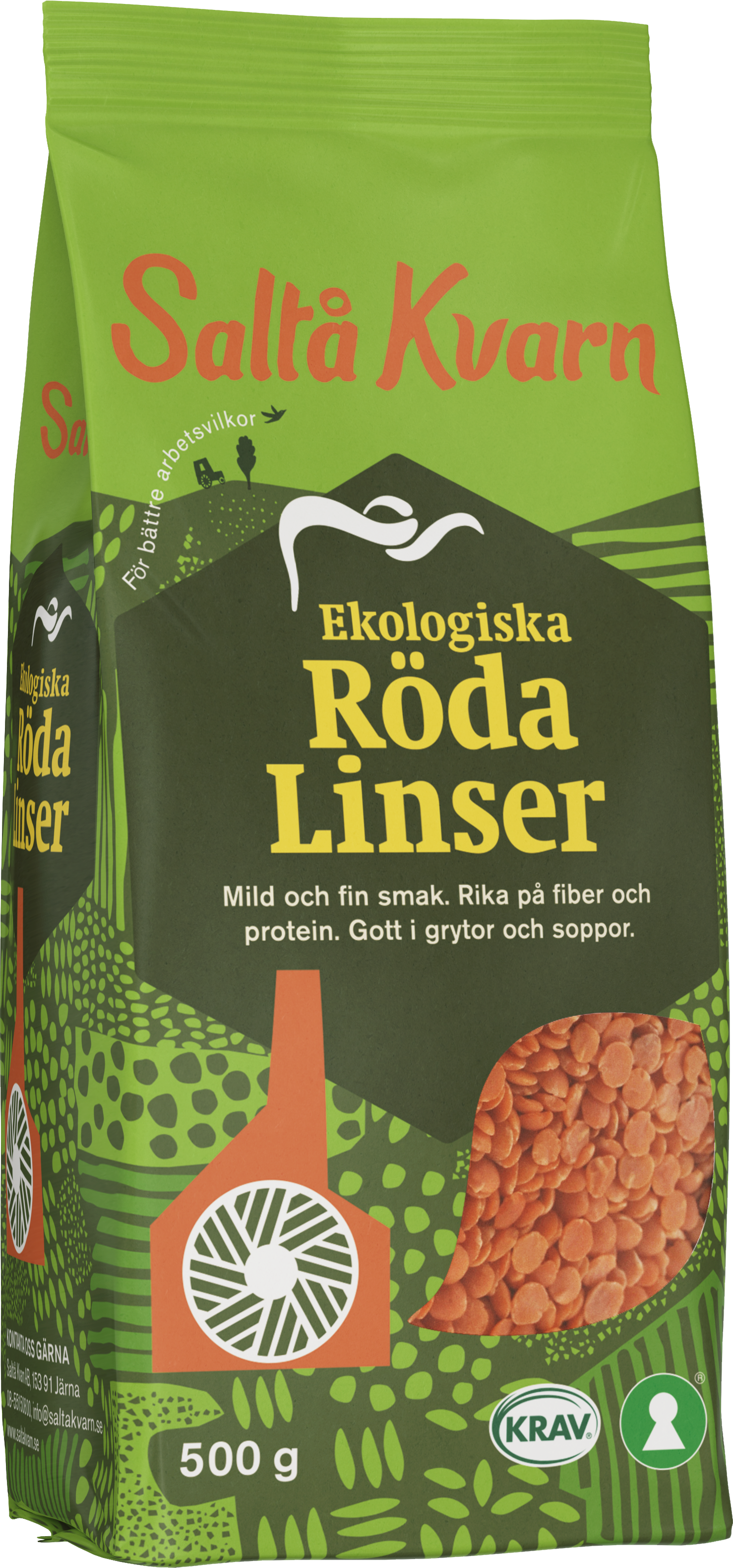 Röda Linser KRAV