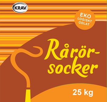 Rårörsocker strö KRAV