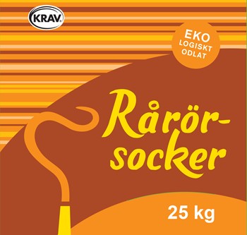 Rårörsocker strö