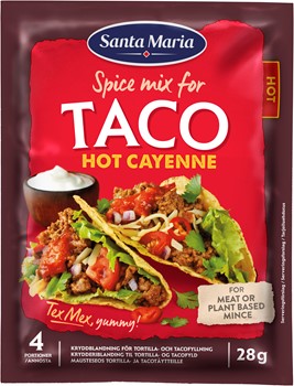 Taco Spice Mix Hot Cayenne