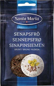Senapsfrö Brunt