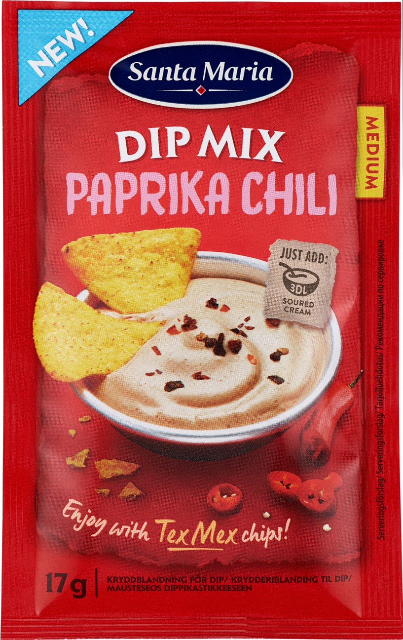Paprika Chili Dip Mix - SANTA MARIA - Dabas