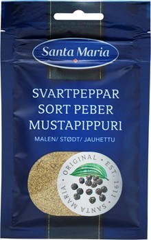 Svartpeppar Malen