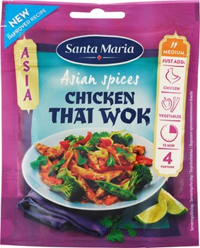 Asian Spices Chicken Thai Wok