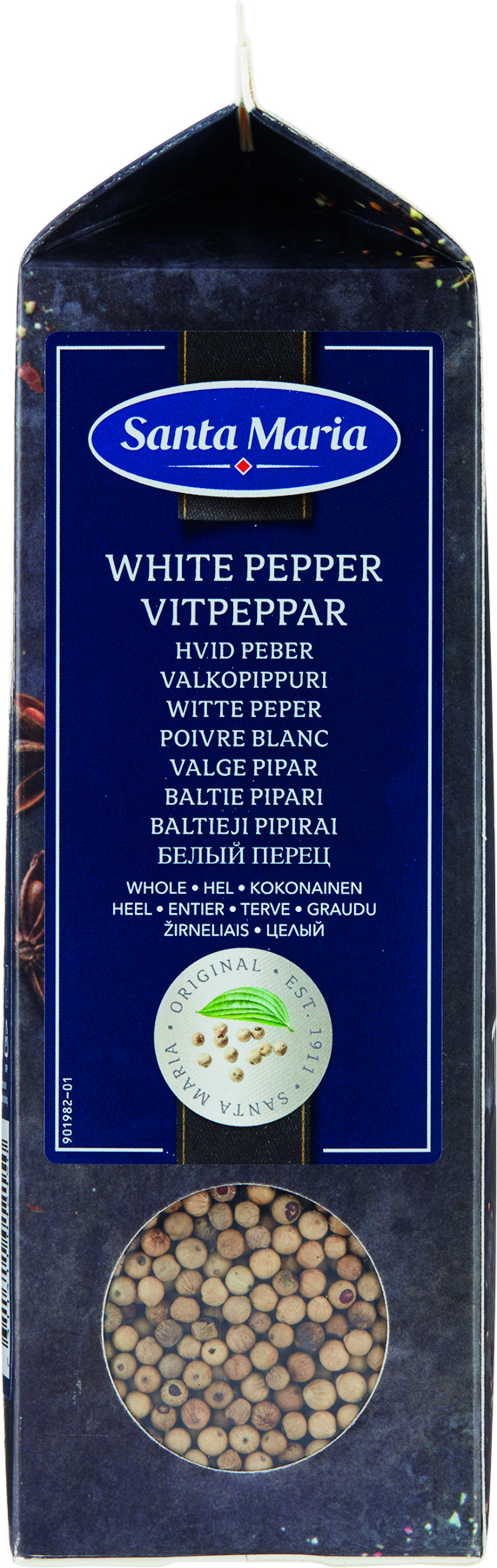 Vitpeppar Hel