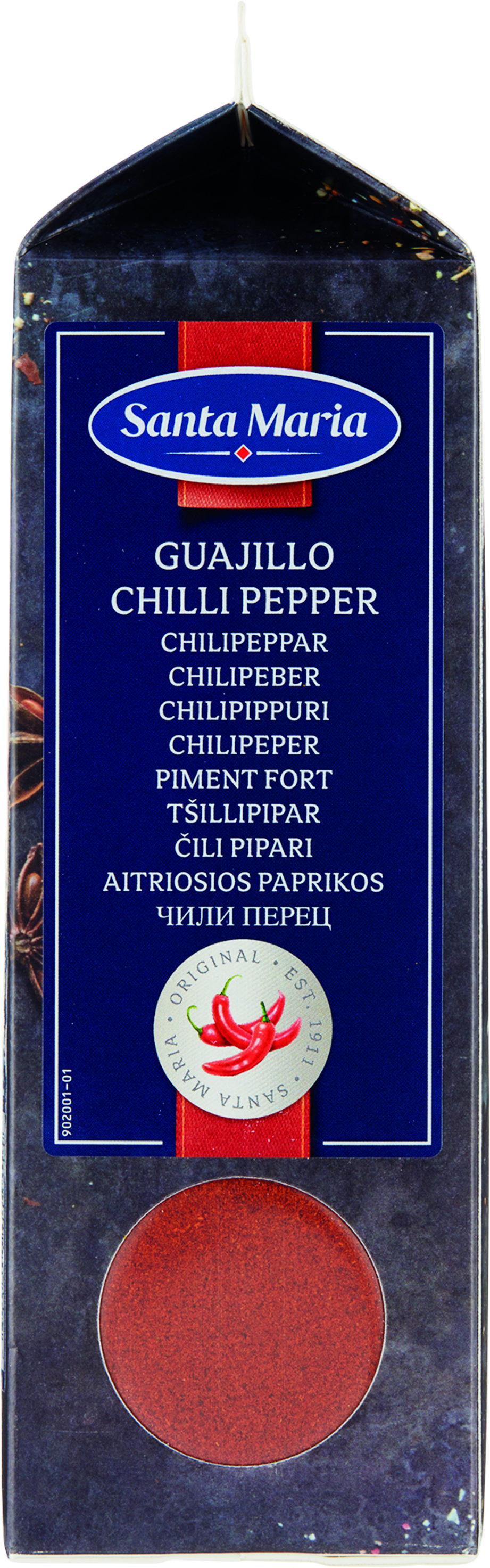 Chilipeppar Guajillo