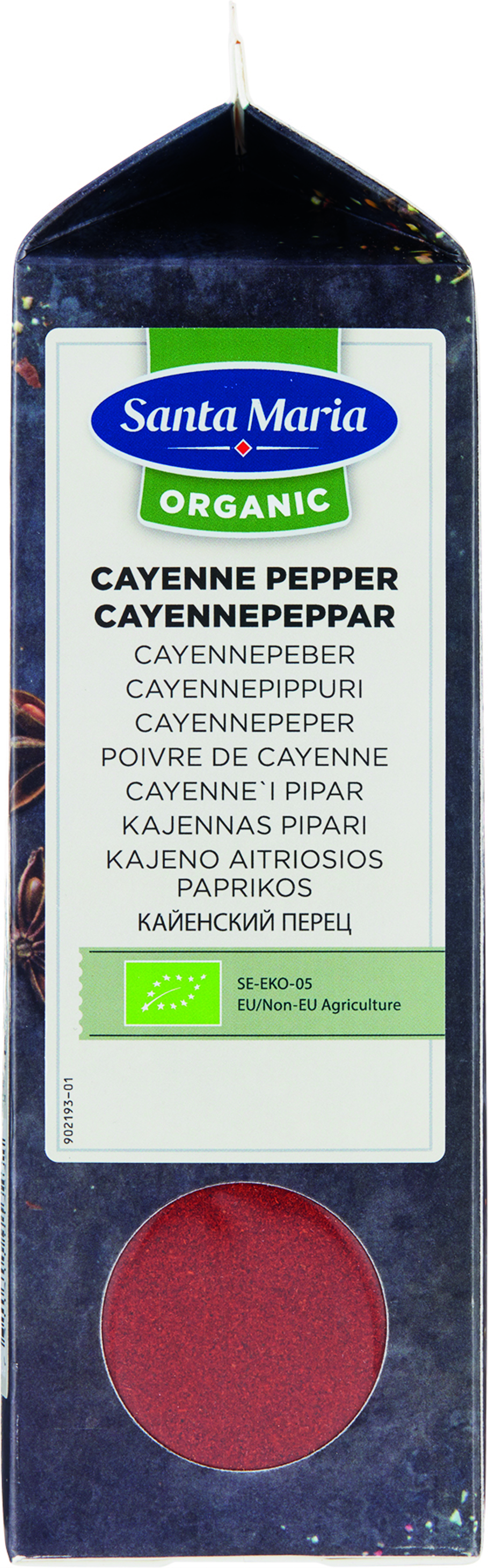 Cayennepeppar Organic