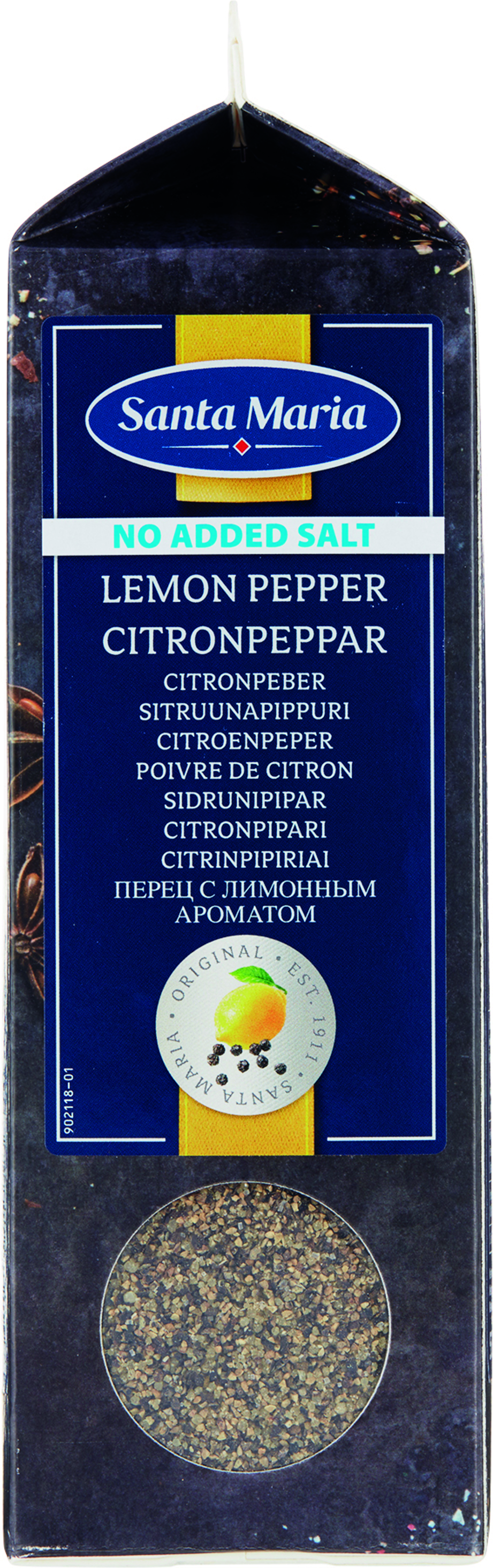 Citronpeppar No Added Salt