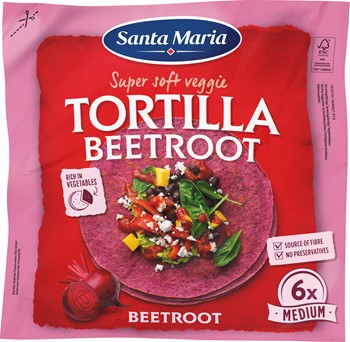 Tortilla Beetroot Medium