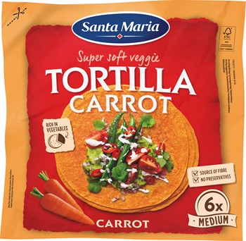 Tortilla Carrot Medium