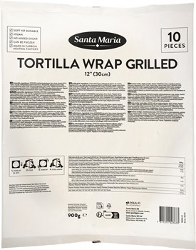 Tortilla Wrap Grilled 12'' (30cm)