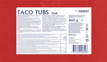 Taco Tubs