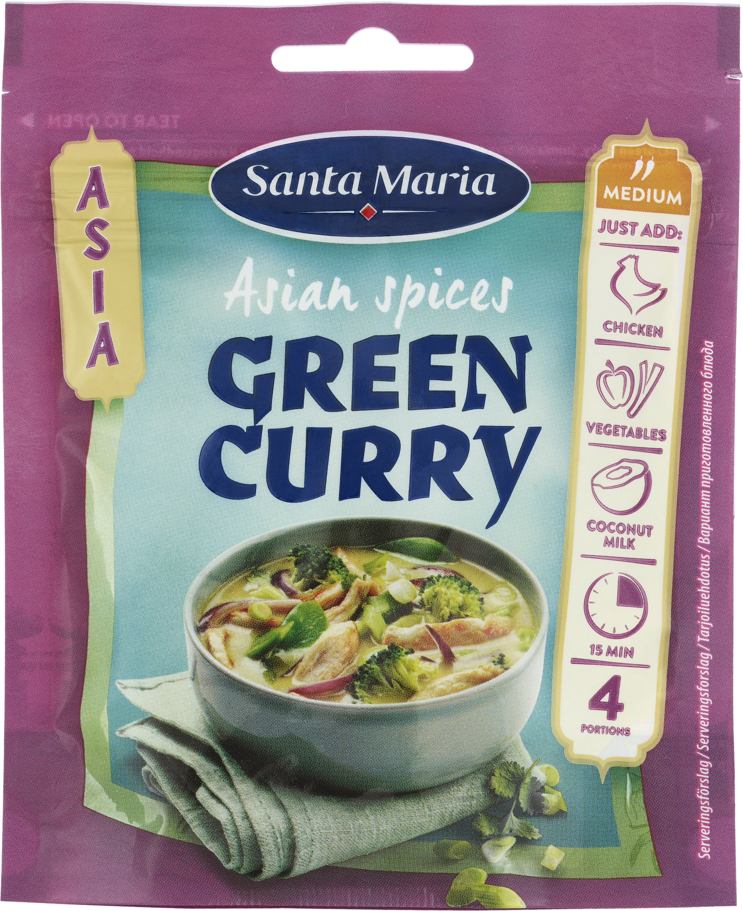 Asian Spices Green Curry