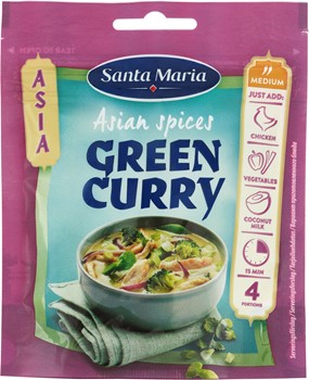 Asian Spices Green Curry