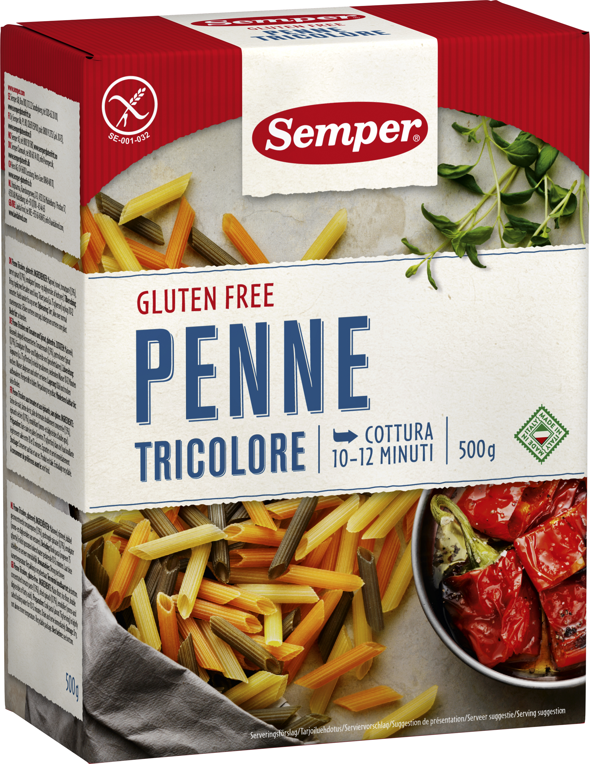 GF Penne Tricolore