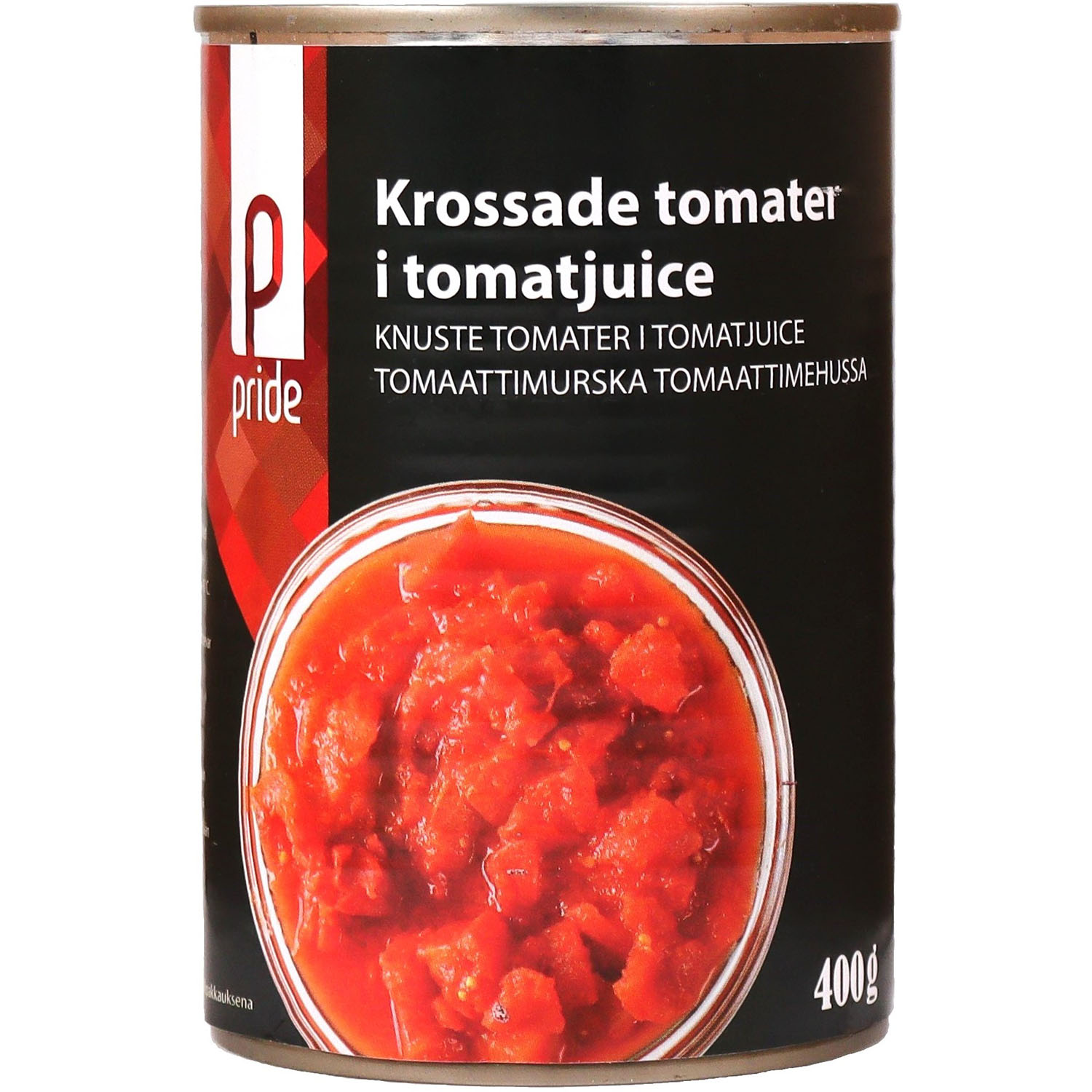 Krossade tomater i tomatjuice