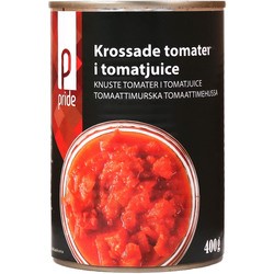 Krossade tomater i tomatjuice