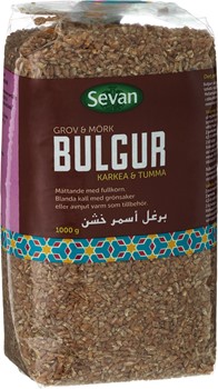 Bulgur grov och mörk