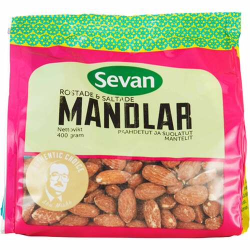 Mandlar Rostade & Saltade