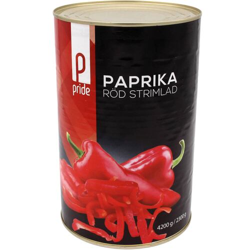 Paprika strimlad