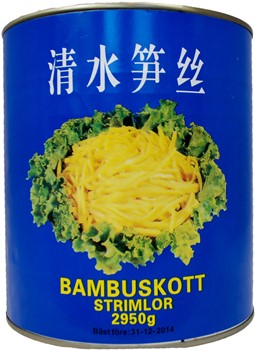 Bambuskott strimlo